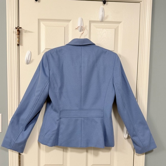 LOFT Blue Blazer Office Wear Career Elegant Wear Business Casual - Picture 13 of 14